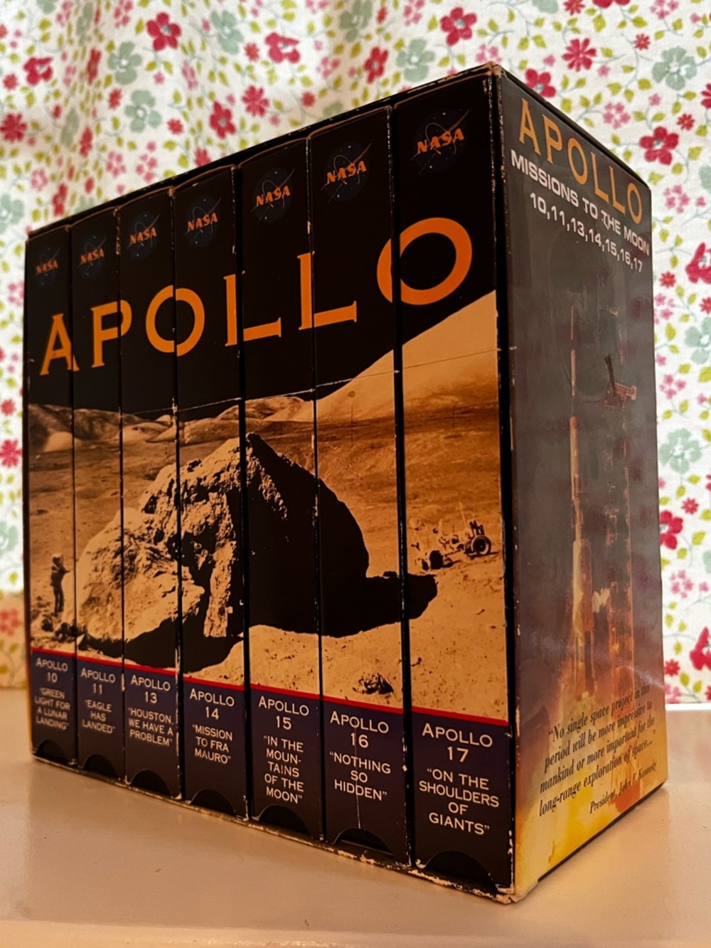 1995 NASA Apollo VHS Collector’s Box Set Apollo 10-17 - Picture 2 of 5